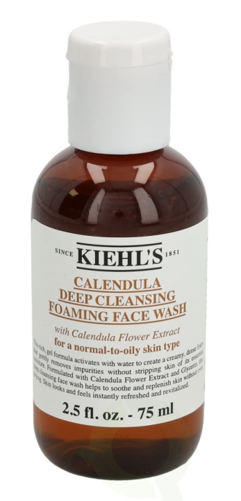 Kiehls Kiehl\'s Calendula Deep Cleansing Foaming Face Wash 75 ml for normal til fet hudtype i gruppen HELSE OG SKJØNNHET / Hudpleie / Ansikt / Rengjøring hos TP E-commerce Nordic AB (C52477)