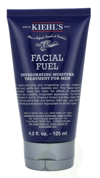 Kiehls Kiehl\'s Men Facial Fuel Energising Moisture Treatment 125 ml For alle hudtyper i gruppen HELSE OG SKJØNNHET / Hudpleie / Ansikt / Dagkrem hos TP E-commerce Nordic AB (C52484)