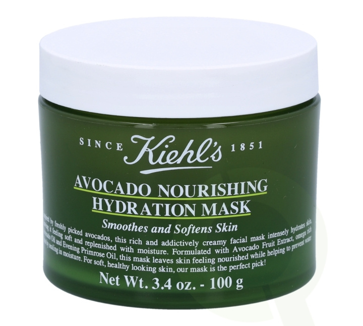 Kiehls Kiehl\'s Avokado Nourishing Hydration Mask 100 gr Glatter og mykgjør huden i gruppen HELSE OG SKJØNNHET / Hudpleie / Ansikt / Masker hos TP E-commerce Nordic AB (C52502)