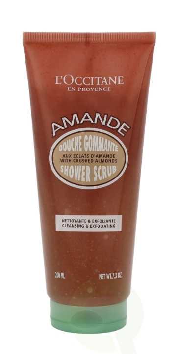 L\'Occitane Almond Shower Scrub 200 ml Cleansing & Exfoliating i gruppen HELSE OG SKJØNNHET / Hudpleie / Kroppspleie / Bad- og dusjkrem hos TP E-commerce Nordic AB (C52518)