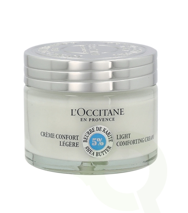 L\'Occitane Shea Butter Light Comforting Cream 50 ml i gruppen HELSE OG SKJØNNHET / Hudpleie / Ansikt / Ansiktskrem hos TP E-commerce Nordic AB (C52544)