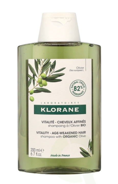 Klorane Vitality Shampoo With Organic Olive 200 ml i gruppen HELSE OG SKJØNNHET / Hår & styling / Hårpleie / Sjampo hos TP E-commerce Nordic AB (C52643)
