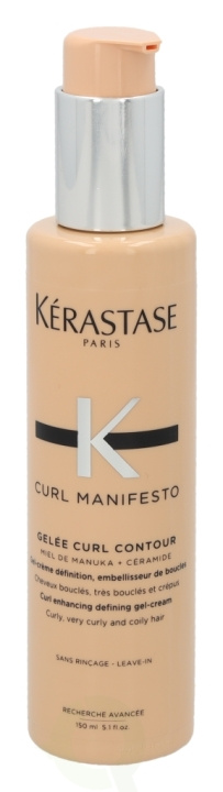Kerastase Curl Manifesto Enhancing Defining Gel-Cream 150 ml i gruppen HELSE OG SKJØNNHET / Hår & styling / Hårstyling / Stylingkrem hos TP E-commerce Nordic AB (C52676)