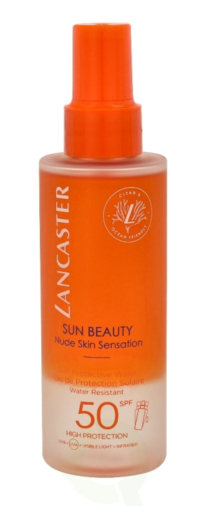 Lancaster Sun Beauty Sun Protective Water SPF50 150 ml i gruppen HELSE OG SKJØNNHET / Hudpleie / Soling / Solkrem hos TP E-commerce Nordic AB (C52729)