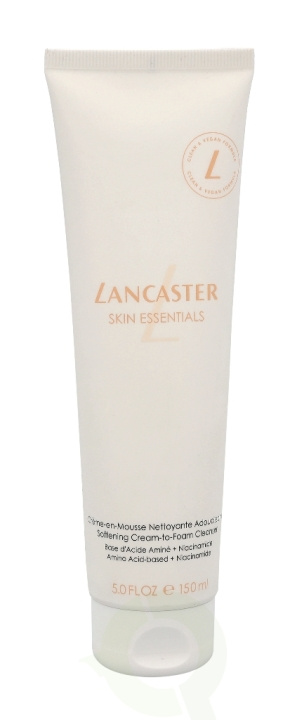 Lancaster Skin Essentials Softening Cream to-Foam Cleanser 150 ml i gruppen HELSE OG SKJØNNHET / Hudpleie / Ansikt / Rengjøring hos TP E-commerce Nordic AB (C52749)