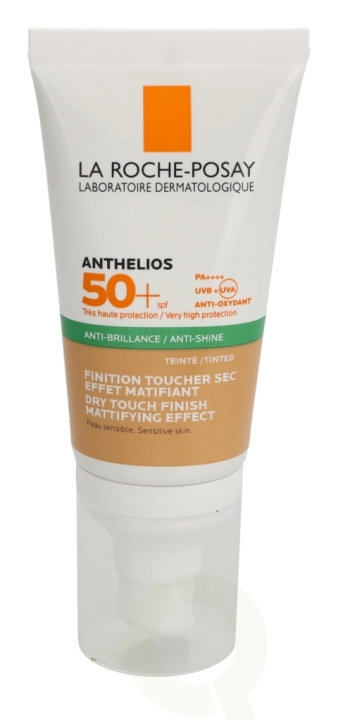La Roche-Posay LRP Anthelios XL Tinted Dry Touch Gel-Cream SPF50+ 50 ml Anti-Briliance i gruppen HELSE OG SKJØNNHET / Hudpleie / Soling / Solkrem hos TP E-commerce Nordic AB (C52842)