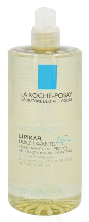 La Roche-Posay LRP Lipikar AP+ Lipid-Replenishing Cleansing Oil 750 ml i gruppen HELSE OG SKJØNNHET / Hudpleie / Ansikt / Rengjøring hos TP E-commerce Nordic AB (C52876)