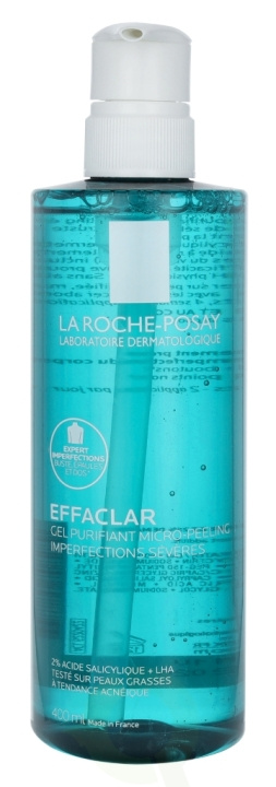 La Roche-Posay LRP Effaclar Micro-Peeling Purifying Gel 400 ml Face And Body i gruppen HELSE OG SKJØNNHET / Hudpleie / Ansikt / Skrubb/peeling hos TP E-commerce Nordic AB (C52885)