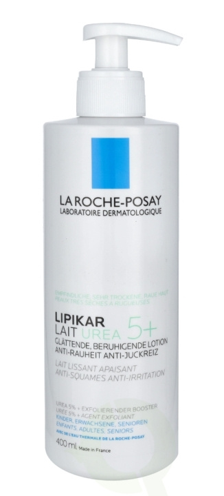 La Roche LRP Lipikar Urea 5+ Smoothing Soothing Lotion 400 ml i gruppen HELSE OG SKJØNNHET / Hudpleie / Kroppspleie / Body lotion hos TP E-commerce Nordic AB (C52887)