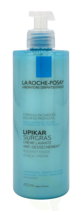 La Roche-Posay La Roche Lipikar Surgras Concentrated Shower-Cream 400 ml Anti-Dryness i gruppen HELSE OG SKJØNNHET / Hudpleie / Kroppspleie / Bad- og dusjkrem hos TP E-commerce Nordic AB (C52888)