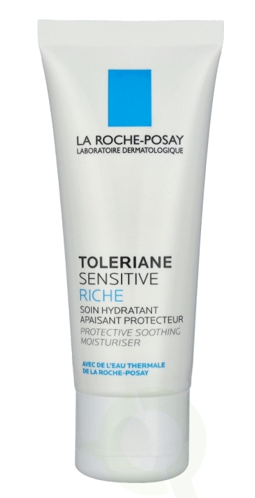 La Roche-Posay LRP Toleriane Sensitive Rich Cream 40 ml Alcohol Free i gruppen HELSE OG SKJØNNHET / Hudpleie / Ansikt / Ansiktskrem hos TP E-commerce Nordic AB (C52894)