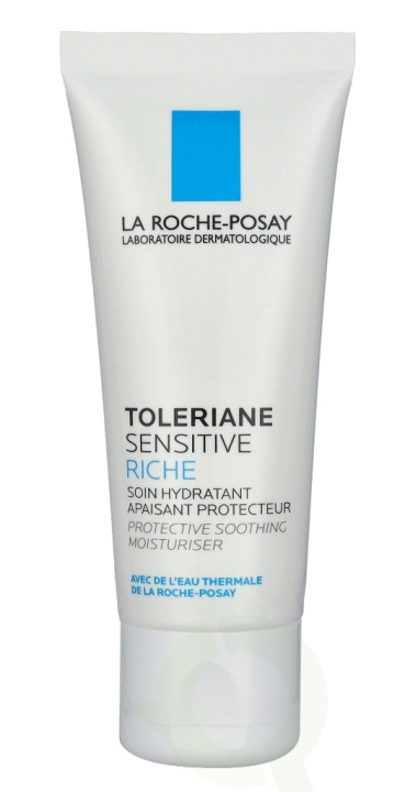 La Roche-Posay LRP Toleriane Sensitive Rich Cream 40 ml Alcohol Free i gruppen HELSE OG SKJØNNHET / Hudpleie / Ansikt / Dagkrem hos TP E-commerce Nordic AB (C52894)