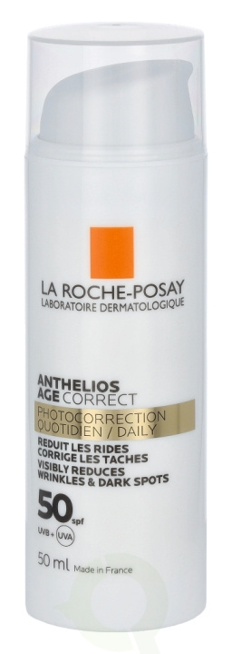 La Roche-Posay LRP Anthelios Age Correct Daily Light Cream SPF50+ 50 ml Photocorrection i gruppen HELSE OG SKJØNNHET / Hudpleie / Soling / Solkrem hos TP E-commerce Nordic AB (C52906)