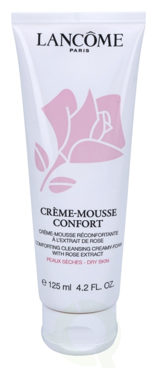 Lancome Creme-Mousse Confort Creamy Foam 125 ml Dry Skin i gruppen HELSE OG SKJØNNHET / Hudpleie / Ansikt / Rengjøring hos TP E-commerce Nordic AB (C52961)