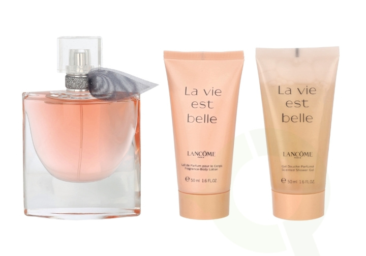 Lancome La Vie Est Belle Giftset 150 ml Edp Spray 50ml/Body Lotion 50ml/Shower Gel 50ml i gruppen HELSE OG SKJØNNHET / Gavesett / Gavesett for henne hos TP E-commerce Nordic AB (C53167)