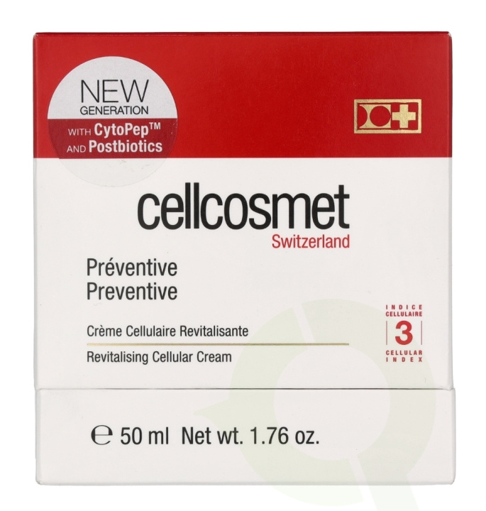 Cellcosmet Preventive Revitalising Cellular Cream 50 ml i gruppen HELSE OG SKJØNNHET / Hudpleie / Ansikt / Anti age hos TP E-commerce Nordic AB (C53189)
