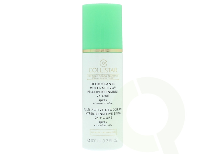 Collistar Multi-Active Deo Hyper-Sens. Skins 24H 100 ml Alcohol Free With Aloe Milk i gruppen HELSE OG SKJØNNHET / Duft og parfyme / Deodorant / Deo for henne hos TP E-commerce Nordic AB (C53231)