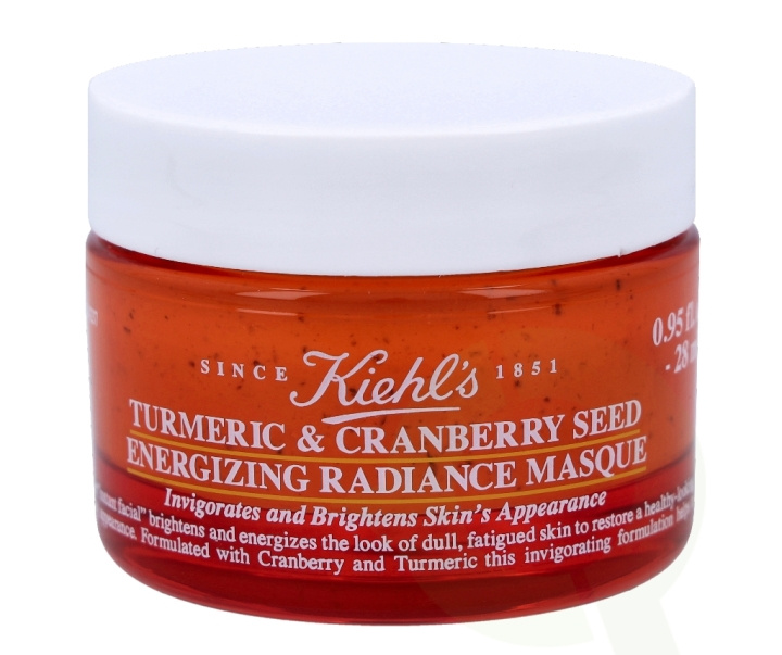 Kiehls Kiehl\'s Gurkemeie & Tranebærfrø Energizing Radiance Masks 28 ml i gruppen HELSE OG SKJØNNHET / Hudpleie / Ansikt / Masker hos TP E-commerce Nordic AB (C53243)