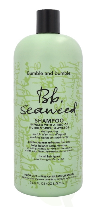 Bumble and Bumble Bumble & Bumble Seaweed Shampoo 1000 ml i gruppen HELSE OG SKJØNNHET / Hår & styling / Hårpleie / Sjampo hos TP E-commerce Nordic AB (C53246)