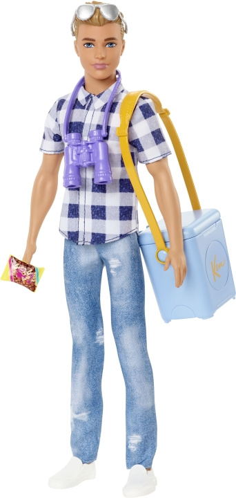 Barbie Camping Ken motedukke i gruppen LEKER, BARN OG BABY / Leker / Dukker & tilbehør hos TP E-commerce Nordic AB (C53287)