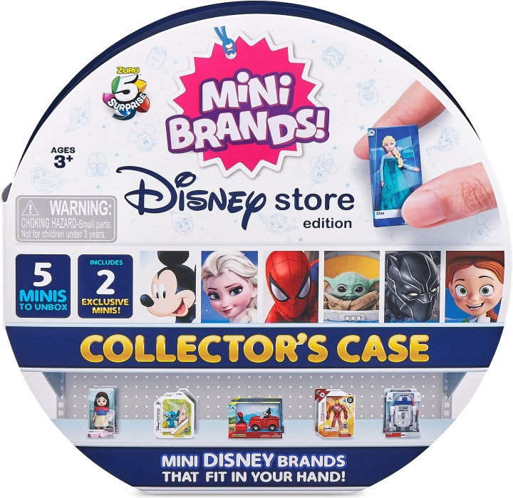5 Surprise Disney Store Mini Brands Collectors Case i gruppen LEKER, BARN OG BABY / Leker / Figurer, miniatyrer og tilbehør hos TP E-commerce Nordic AB (C53289)