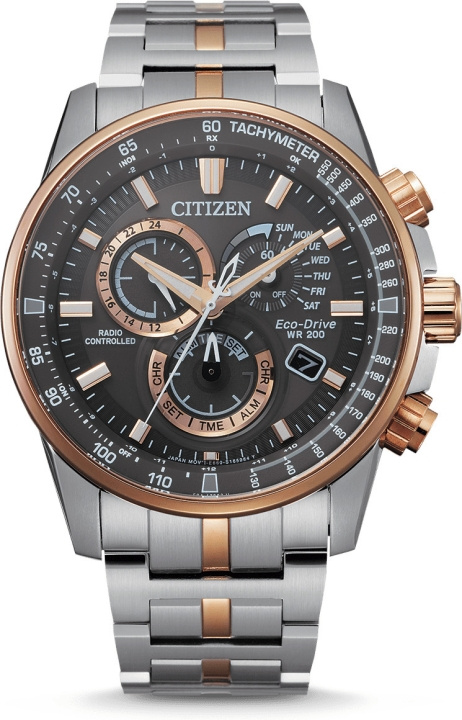 Citizen Eco-Drive Radio-Controlled CB5886-58H - armbandsur, 42,5 mm i gruppen SPORT, FRITID & HOBBY / Tilbehør / Klokker hos TP E-commerce Nordic AB (C53319)