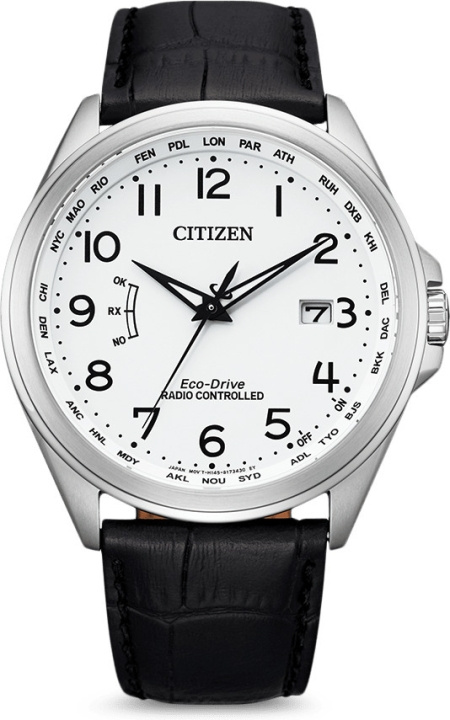 Citizen Eco-Drive Radio Controlled CB0250-17A - armbåndsur, 44,5 mm i gruppen SPORT, FRITID & HOBBY / Tilbehør / Klokker hos TP E-commerce Nordic AB (C53321)