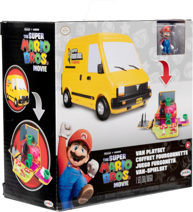 Nintendo Super Mario Bros Movie Mini World Van Playset i gruppen LEKER, BARN OG BABY / Leker / Leksaker hos TP E-commerce Nordic AB (C53392)