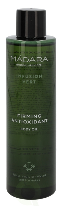 Madara Infusion Vert Firming Antioxidant Body Oil 200 ml i gruppen HELSE OG SKJØNNHET / Hudpleie / Kroppspleie / Body lotion hos TP E-commerce Nordic AB (C53441)