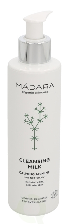 Madara Cleansing Milk 200 ml Calming Jasmine / All Skin Types, Delicate Skin. i gruppen HELSE OG SKJØNNHET / Hudpleie / Ansikt / Rengjøring hos TP E-commerce Nordic AB (C53443)