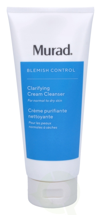 Murad Skincare Murad Blemish Control Clarifying Cream Cleanser 200 ml For Normal To Dry Skin i gruppen HELSE OG SKJØNNHET / Hudpleie / Ansikt / Rengjøring hos TP E-commerce Nordic AB (C53500)