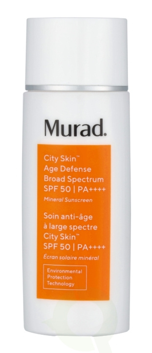 Murad Skincare Murad City Skin Age Defense Broad Spectrum SPF50 PA++++ 50 ml i gruppen HELSE OG SKJØNNHET / Hudpleie / Soling / Solkrem hos TP E-commerce Nordic AB (C53523)