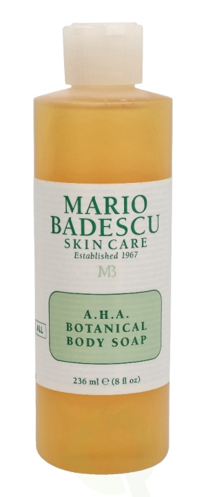 Mario Badescu AHA Botanical Body Soap 236 ml i gruppen HELSE OG SKJØNNHET / Hudpleie / Kroppspleie / Bad- og dusjkrem hos TP E-commerce Nordic AB (C53529)