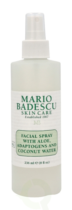 Mario Badescu Ansiktsspray med aloe 236 ml Adaptogener og kokosnøttvann i gruppen HELSE OG SKJØNNHET / Hudpleie / Ansikt / Ansiktsvann & Facemist hos TP E-commerce Nordic AB (C53554)