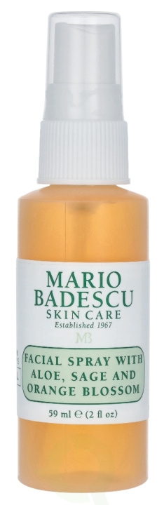 Mario Badescu Facial Spray With Aloe, Sage & Orange Blossom 59 ml i gruppen HELSE OG SKJØNNHET / Hudpleie / Ansikt / Ansiktsvann & Facemist hos TP E-commerce Nordic AB (C53590)