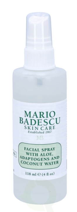 Mario Badescu Facial Spray 118 ml Aloe, Adaptogens And Coconut Water i gruppen HELSE OG SKJØNNHET / Hudpleie / Ansikt / Ansiktsvann & Facemist hos TP E-commerce Nordic AB (C53601)