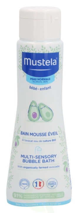 Mustela Normal Skin Multi-Sensory Bubble Bath 200 ml i gruppen HELSE OG SKJØNNHET / Hudpleie / Kroppspleie / Bad- og dusjkrem hos TP E-commerce Nordic AB (C53841)