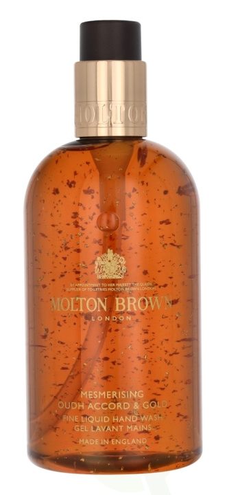 Molton Brown M.Brown Mesmerising Oudh Accord & Gold Hand Wash @ 1 piece x 300 ml i gruppen HELSE OG SKJØNNHET / Hudpleie / Kroppspleie / Duftsåpe hos TP E-commerce Nordic AB (C53881)