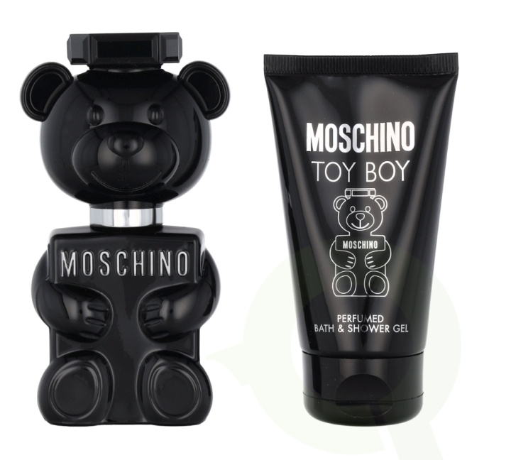 Moschino Toy Boy Giftset 80 ml Edp Spray 30ml/Bath & Shower Gel 50ml i gruppen HELSE OG SKJØNNHET / Gavesett / Gavesett for ham hos TP E-commerce Nordic AB (C53886)