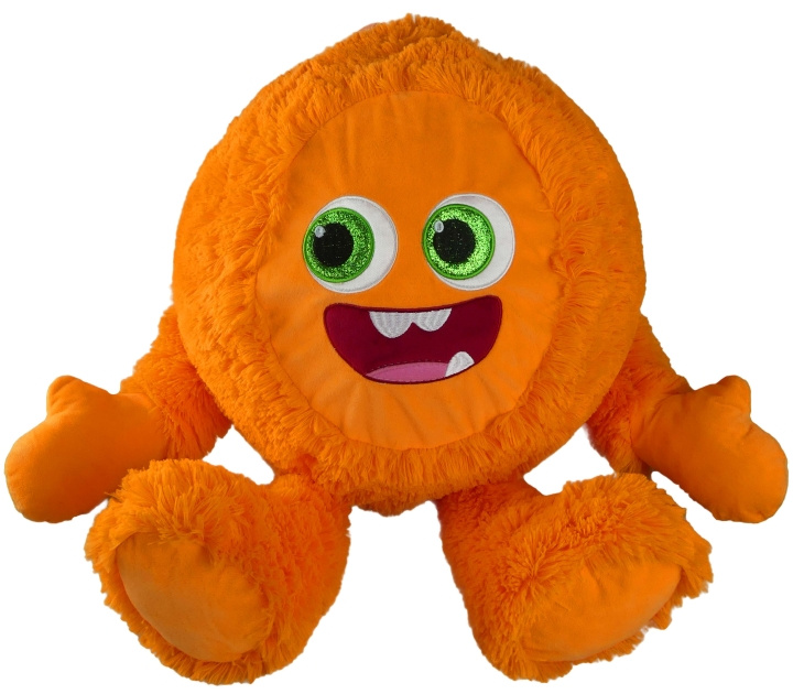 SportMe Fuzzy Monster 40 cm oransje i gruppen LEKER, BARN OG BABY / Babyleker (0-3 år) / Kosedyr hos TP E-commerce Nordic AB (C53937)