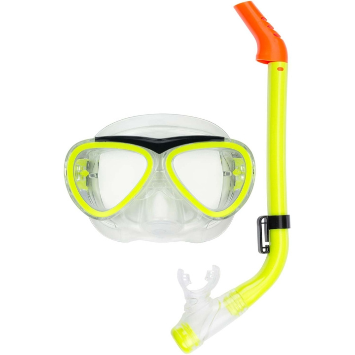 SportMe Snorkelset Junior Gul i gruppen LEKER, BARN OG BABY / Uteleker / Badeleker hos TP E-commerce Nordic AB (C53944)