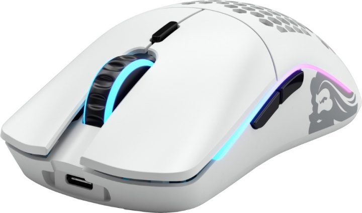 Glorious Model O- Trådløs spillmus, hvit (matt) i gruppen Datautstyr / GAMING / Mus hos TP E-commerce Nordic AB (C54022)