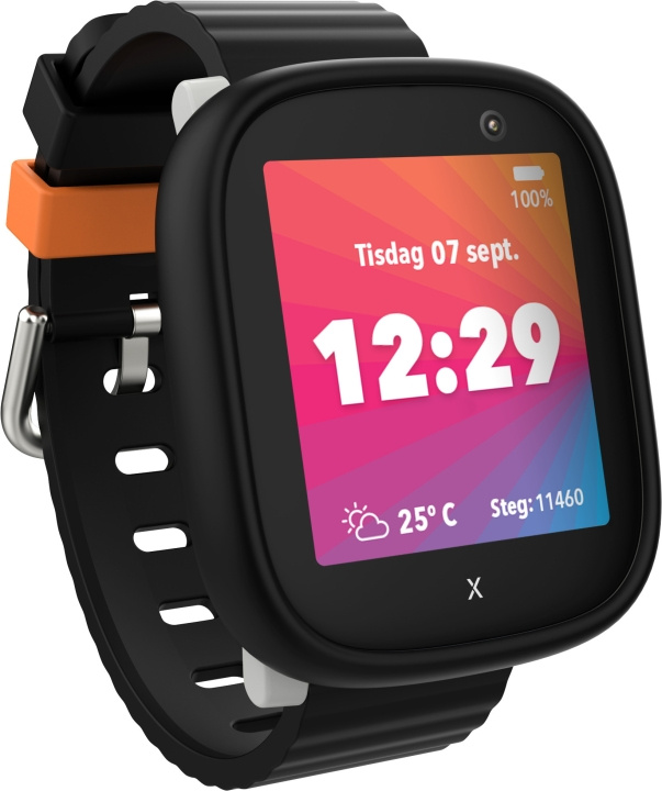 Xplora X6 Play Smartwatch, svart i gruppen SPORT, FRITID & HOBBY / Smartwatch og Aktivitetsmålere / Smartwatch for barn hos TP E-commerce Nordic AB (C54041)
