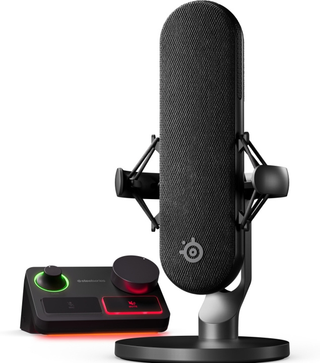 SteelSeries Alias Pro - spillmikrofon. i gruppen Datautstyr / Datamaskin Tilbehør / Mikrofoner hos TP E-commerce Nordic AB (C54092)