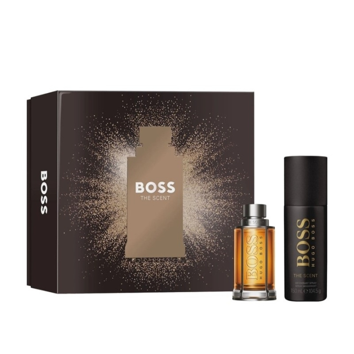 Hugo Boss Giftset Hugo Boss The Scent Edt 50ml + Deo Spray 150ml i gruppen HELSE OG SKJØNNHET / Gavesett / Gavesett for ham hos TP E-commerce Nordic AB (C54110)