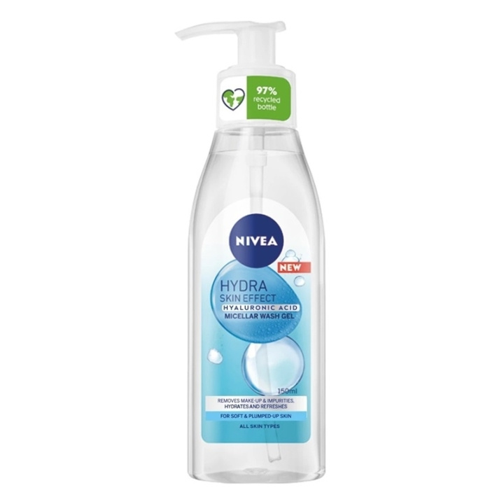 Nivea Hydra Skin Effect Micellar Face Wash 150ml i gruppen HELSE OG SKJØNNHET / Hudpleie / Ansikt / Rengjøring hos TP E-commerce Nordic AB (C54113)