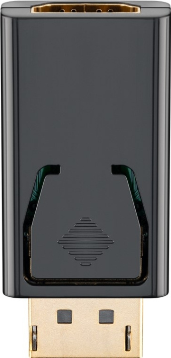 Goobay DisplayPort™/HDMI™-adapter 1.1, Guldpläterad Displayport™ plugg > HDMI™-uttag (typ A) i gruppen Datautstyr / Kabler og adaptere / DisplayPort / Adaptere hos TP E-commerce Nordic AB (C54132)
