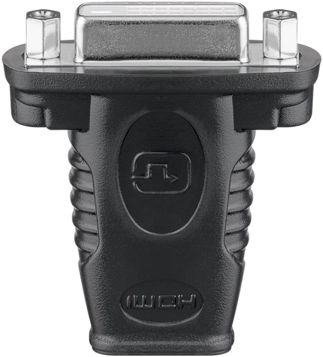 Goobay HDMI™/DVI-I-adapter, forniklet HDMI™-kontakt (type A) > DVI-I-kontakt Dual Link (24 + 5 pinner) i gruppen Elektronikk / Kabler og adaptere / HDMI / Adaptere hos TP E-commerce Nordic AB (C54142)