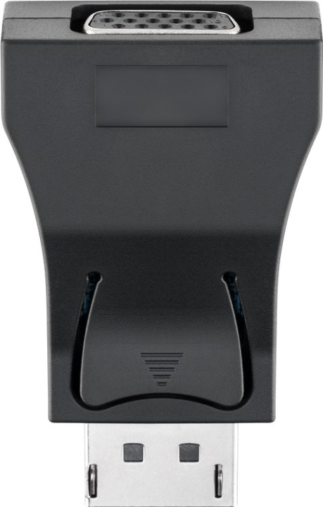 Goobay DisplayPort™/VGA-adapter 1.1, gullbelagt DisplayPort™-plugg > VGA-kontakt (15-pinners) i gruppen Datautstyr / Kabler og adaptere / DisplayPort / Adaptere hos TP E-commerce Nordic AB (C54146)