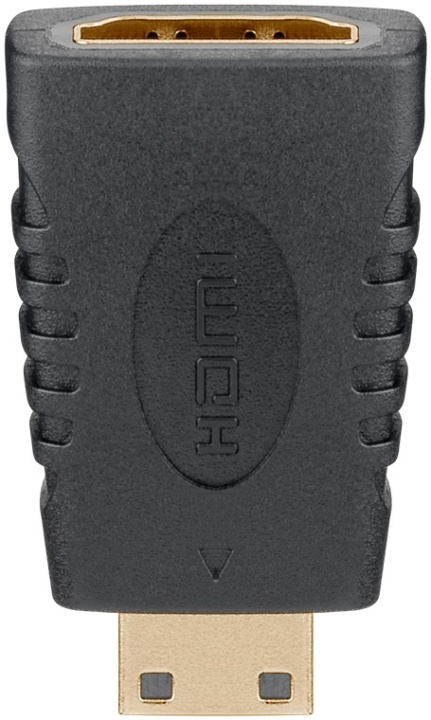 Goobay HDMI™-adapter, gullbelagt (4K @ 60 Hz) HDMI™-kontakt (type A) > HDMI™ mini-kontakt (type C) i gruppen Elektronikk / Kabler og adaptere / HDMI / Adaptere hos TP E-commerce Nordic AB (C54153)